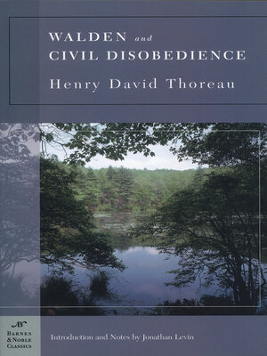cover image of Walden and Civil Disobedience (Barnes & Noble Classics Series)